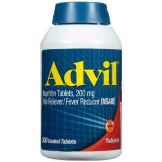 Advil Ibuprofen Fever Reducer and Pain Reliever Tablets