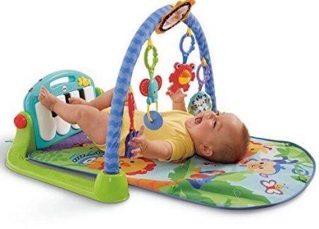 Fisher-Price Kick and Play Piano Gym for Babies